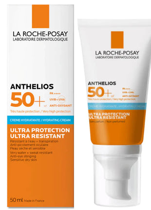 Laa Roche-Posay Anthelios Clear Skin Dry Sunscreen SPF 50+, Oil Free Anti Shine For Very High Protection, 50ml UAESHIPHUB