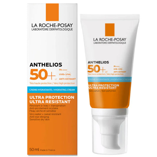 Laa Roche-Posay Anthelios Clear Skin Dry Sunscreen SPF 50+, Oil Free Anti Shine For Very High Protection, 50ml UAESHIPHUB