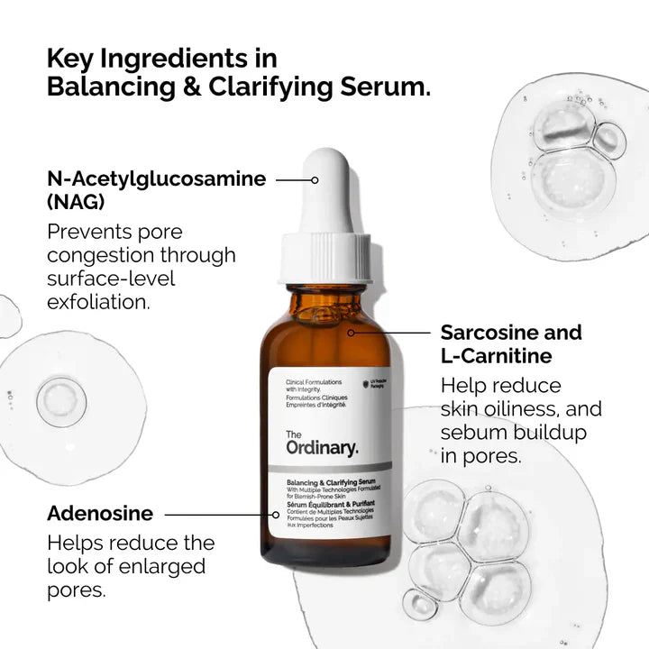 The Ordinary Balancing And Clarifying Serum UAESHIPHUB