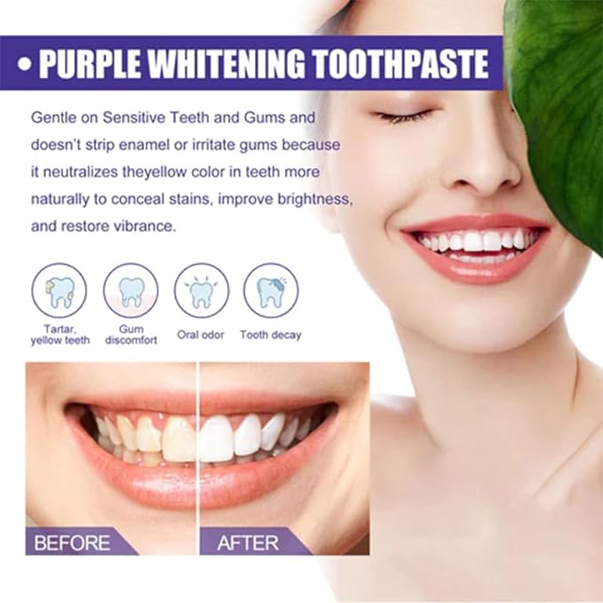 Purple Whitening Toothpaste - Zambeel