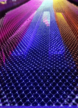 LED String Net Shape Mesh Light Curtain Christmas Wedding Party Xmas Decor UAE SHIP HUB